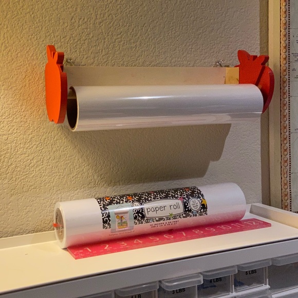 Apple 🍎 Paper Roller Ribbon Holder for DIY Arts & Crafts - Picture 13 of 15